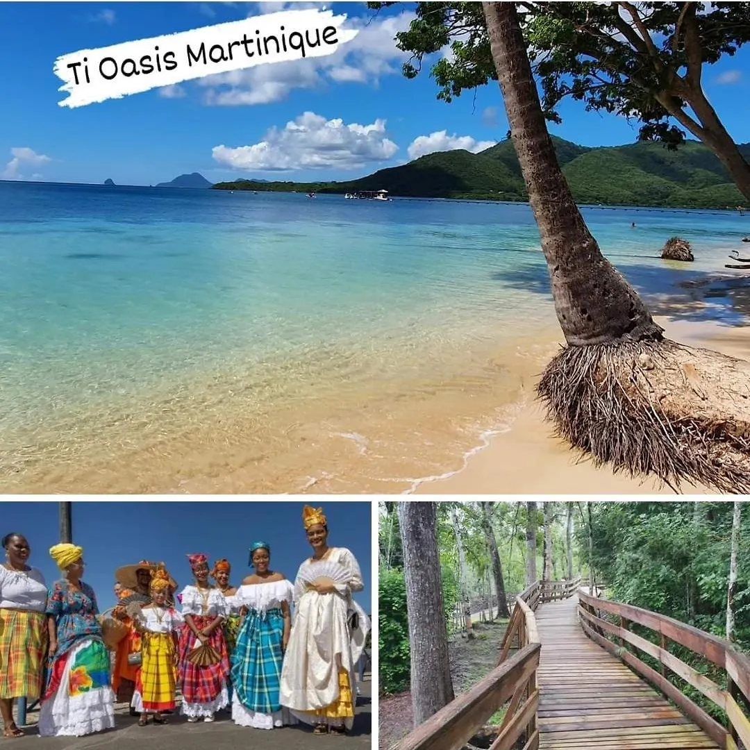Ti Oasis Margarita Studio Piscine Et Plage A P&Vac Village-Club 圣吕斯 公寓